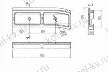 Уплотнение заднее левое 00.1629.014 Т 22.01.001