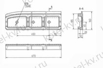 Уплотнение левое 00.1629.016 Т 15.01.002