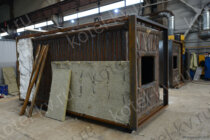 Промышленный котел на отработке конструкция