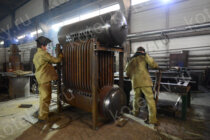 Конструкция парогенератора для сушки бетона