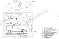 Схема подключения котла уголь/дрова